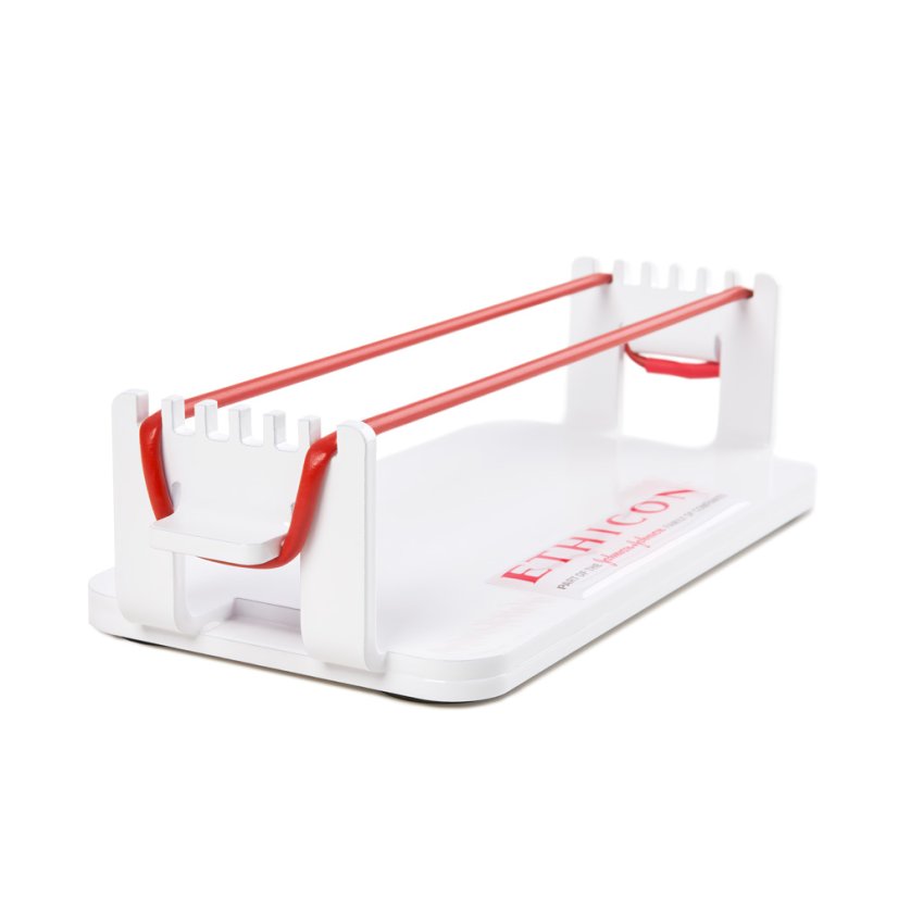 Knot tying board
