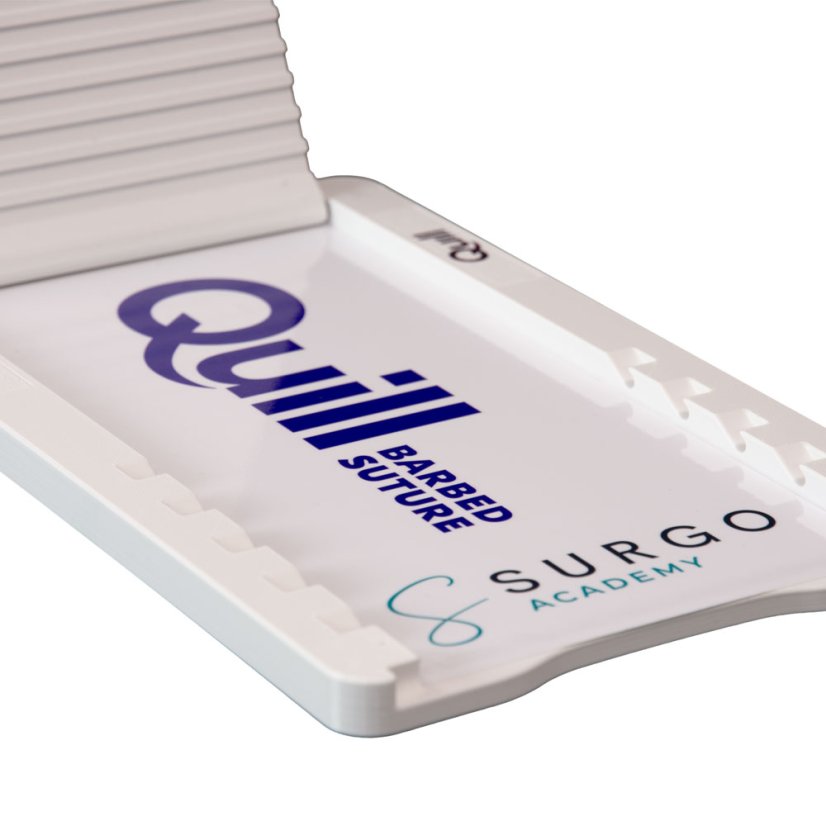 Clear skin suturing model
